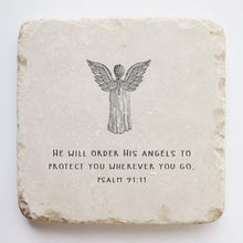 Load image into Gallery viewer, Psalm 91:11 Scripture Stone