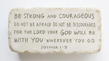 Load image into Gallery viewer, Joshua 1:9 Stone