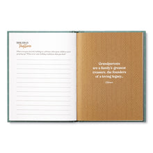 Load image into Gallery viewer, My Grandpa Interview Journal