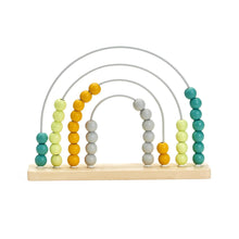 Load image into Gallery viewer, Counting Rainbows Wooden Abacus