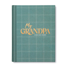 Load image into Gallery viewer, My Grandpa Interview Journal