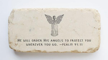 Load image into Gallery viewer, Psalm 91:11 Scripture Stone