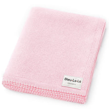 Load image into Gallery viewer, 100% Organic Luxe Baby Blanket  : Blush Pink
