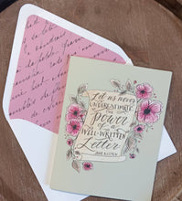Load image into Gallery viewer, Jane Austen Well-written Letter Card
