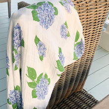 Load image into Gallery viewer, Hydrangeas Baby Muslin Swaddle Receiving Blanket Breathable and Lightweight
