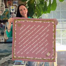 Load image into Gallery viewer, Great is Thy Faithfulness Hymn Tea Towel
