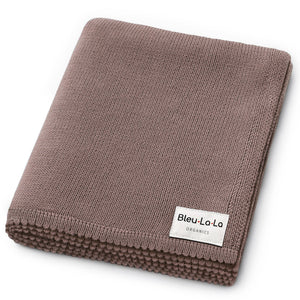 100% Organic Luxe Baby Blanket  : Blush Pink