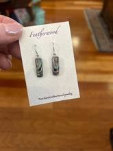 Load image into Gallery viewer, Skinny Mini Featherwood Earrings
