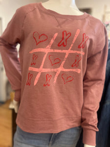 SALE-Tic-Tac-Toe Long Sleeve Tee