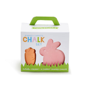 Bunny and Carrot 8 pc Chalk Set