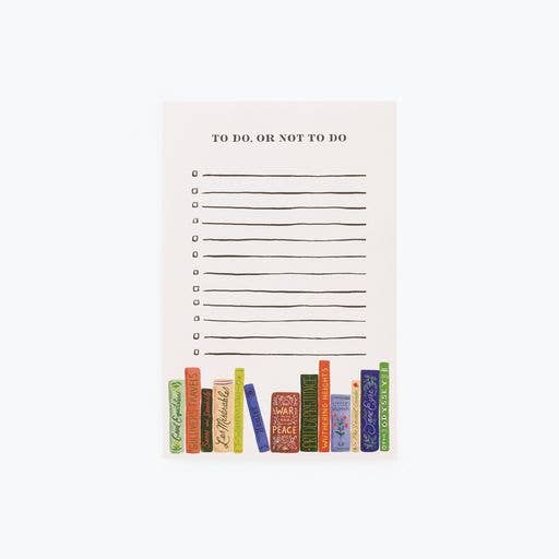 To Do, Or Not To Do Notepad for the Book Lover