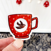 Load image into Gallery viewer, Robin Teacup Sticker
