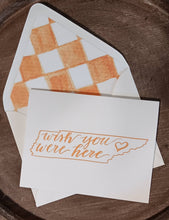Load image into Gallery viewer, Wish You Were Here Checkerboard Greeting Card
