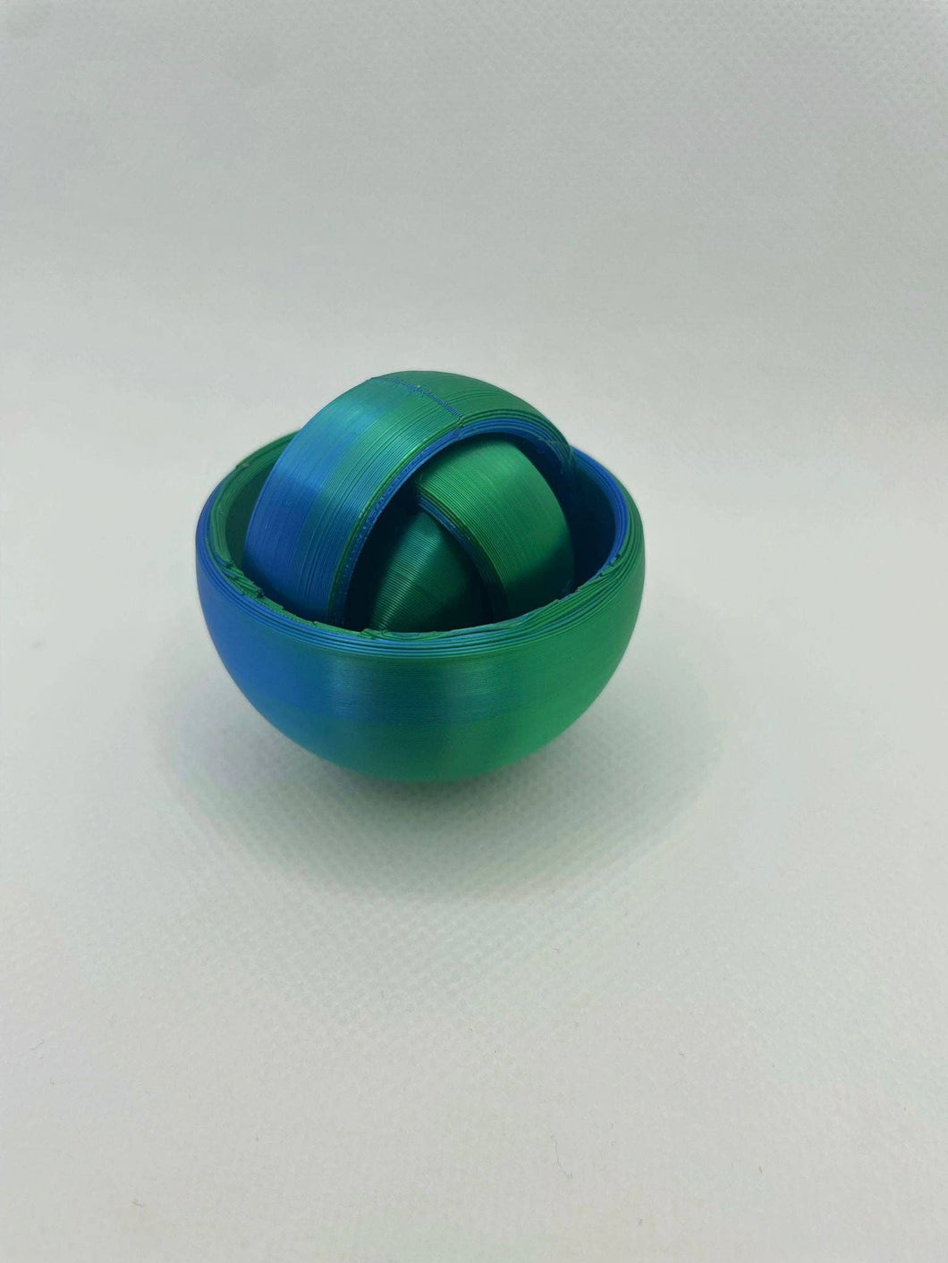 Gyroscope Fidget Spinner - Blue Green