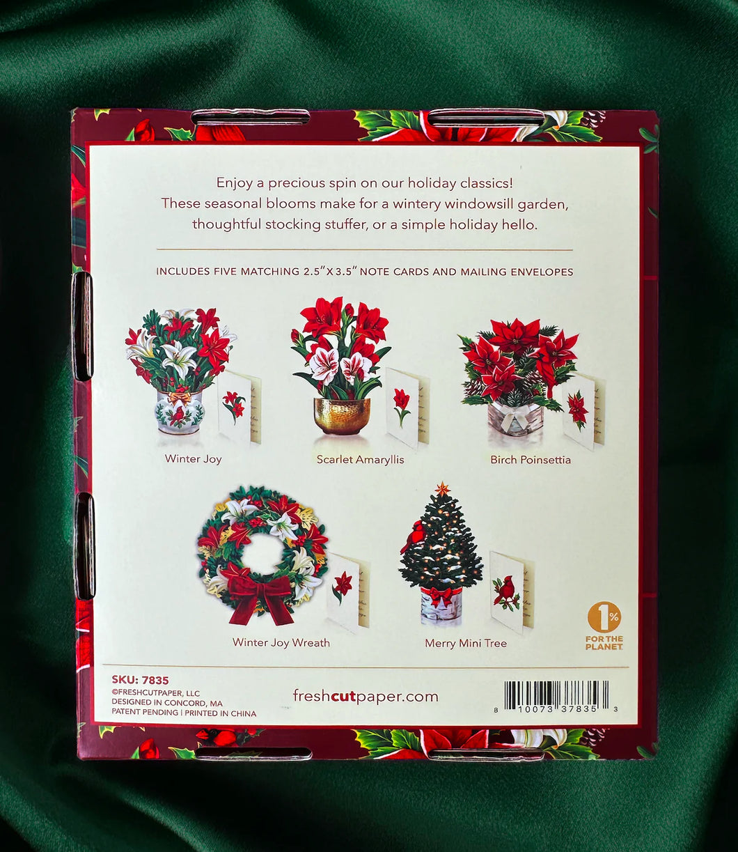 Holiday Favorites Boxed Card/pop-up flower set