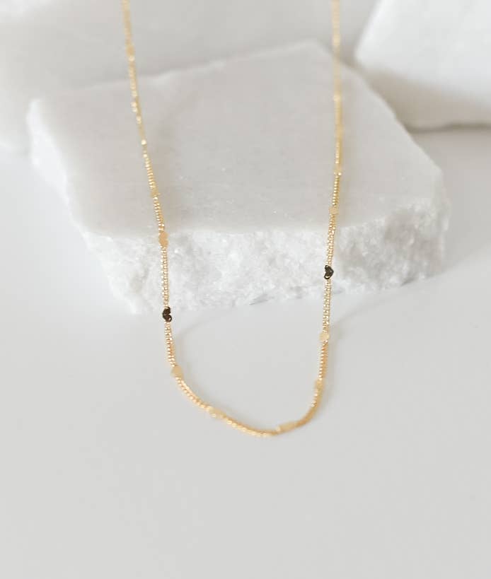 The Corley dainty heart necklace