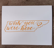 Load image into Gallery viewer, Wish You Were Here Checkerboard Greeting Card
