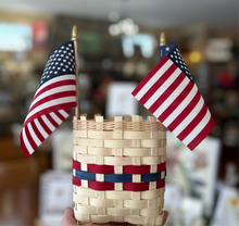 Load image into Gallery viewer, American Flag Patriotic Basket
