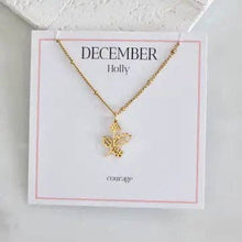 Load image into Gallery viewer, Birth Flower Necklace

