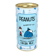 Load image into Gallery viewer, Peanuts® Bundled Up Chocolate Cocoa (7oz Tins)
