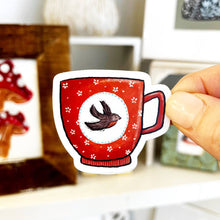 Load image into Gallery viewer, Robin Teacup Sticker
