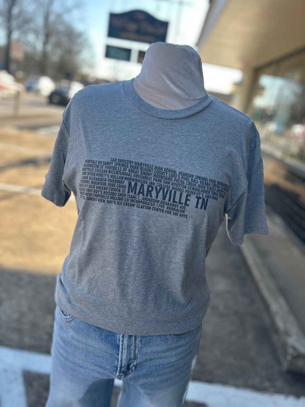 Maryville, Tennessee Landmarks Tee