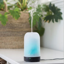Load image into Gallery viewer, Frosted Glass Ultra Sonic Essential Oil Diffuser

