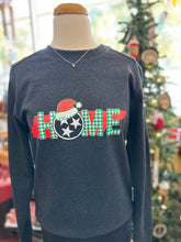 Load image into Gallery viewer, SALE- Santa Hat Tennessee HOME Crewneck Sweatshirt
