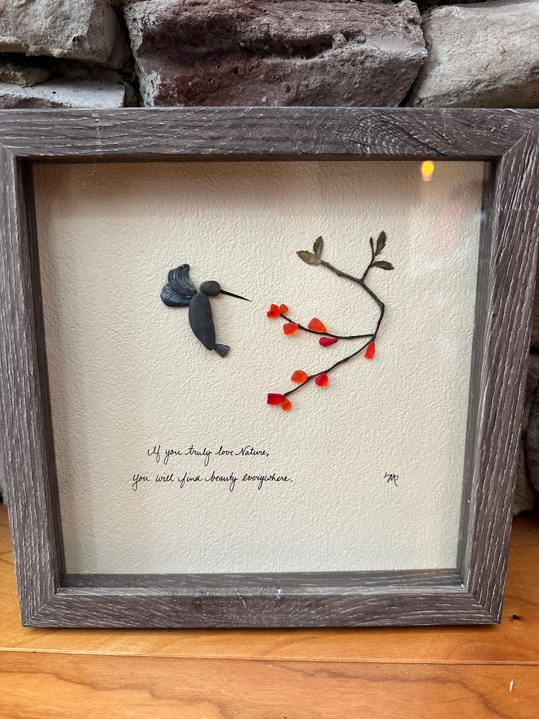 If you truly love nature Pebble Art
