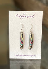 Load image into Gallery viewer, Skinny Mini Featherwood Earrings
