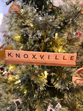 Load image into Gallery viewer, Scrabble Tile Ornaments
