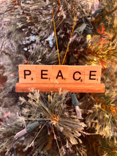 Load image into Gallery viewer, Scrabble Tile Ornaments

