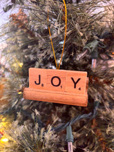 Load image into Gallery viewer, Scrabble Tile Ornaments
