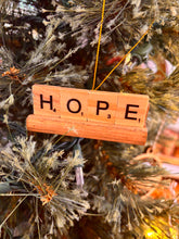 Load image into Gallery viewer, Scrabble Tile Ornaments
