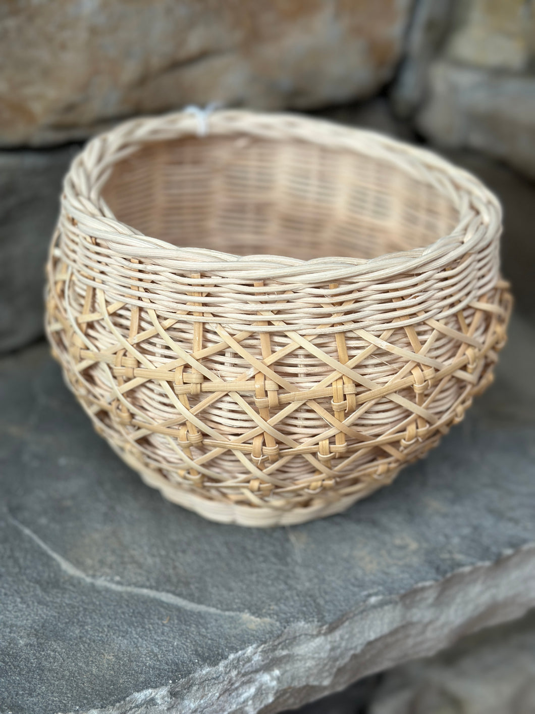 Round Reed Bowl