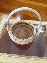 Load image into Gallery viewer, Japanese Round Reed Basket
