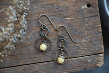 Load image into Gallery viewer, Aubrey Earrings in Natural Brass
