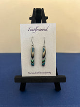 Load image into Gallery viewer, Skinny Mini Featherwood Earrings
