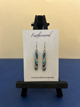 Load image into Gallery viewer, Skinny Mini Featherwood Earrings
