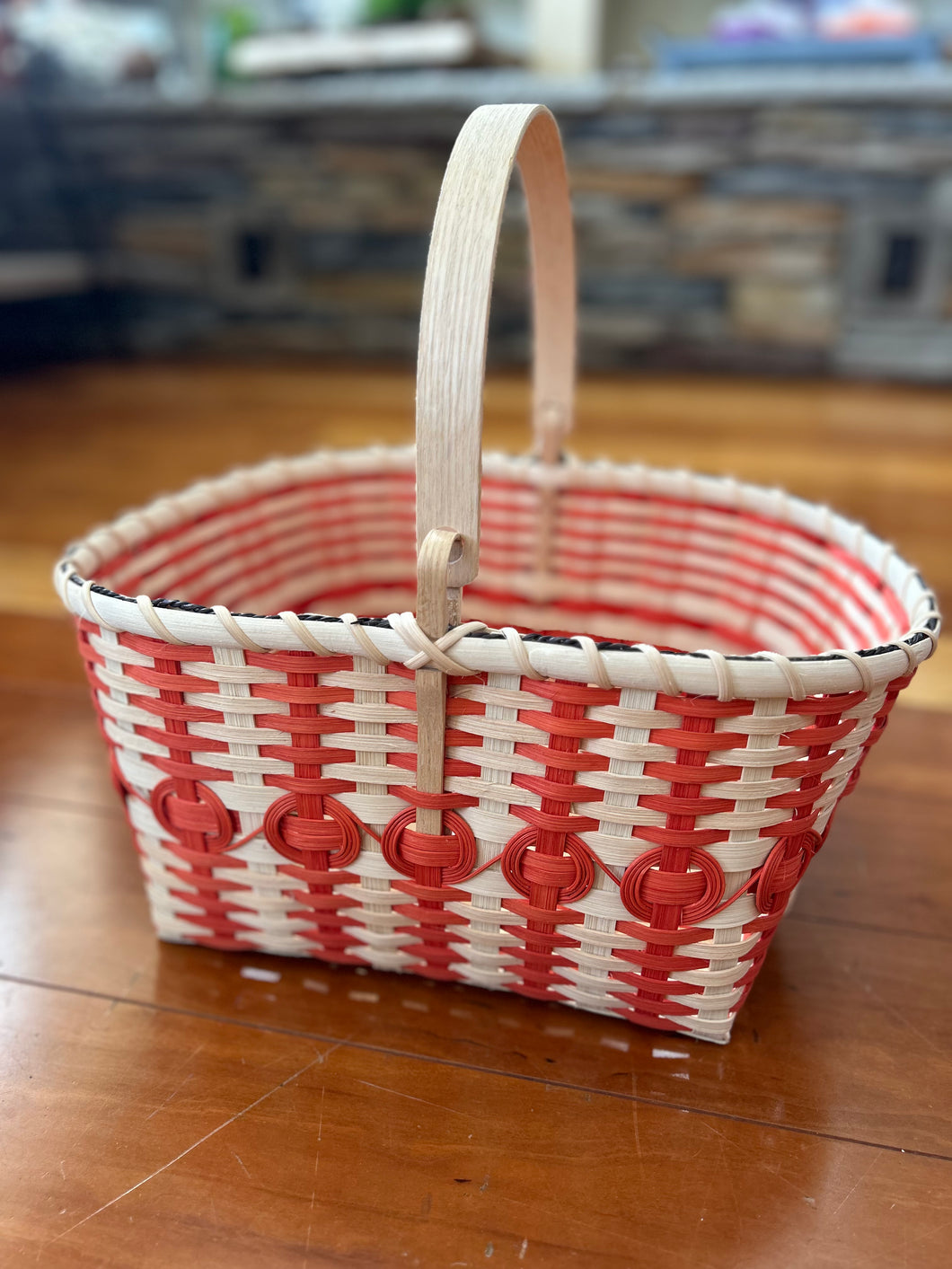 Cherokee Wheels Handled Basket