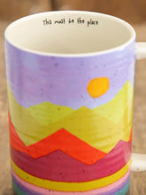 Load image into Gallery viewer, Latte Mug - Mountain Range
