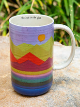 Load image into Gallery viewer, Latte Mug - Mountain Range
