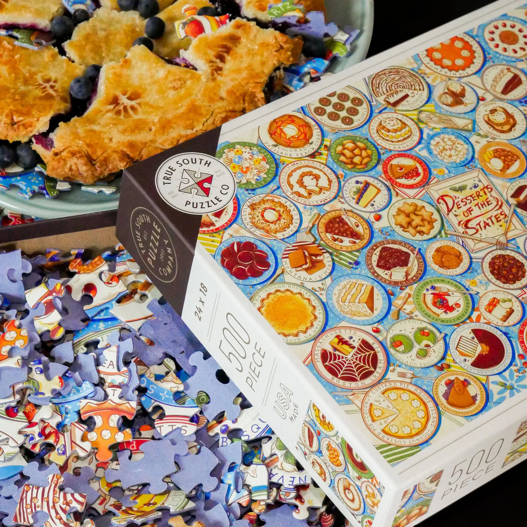 Desserts of the States Puzzle