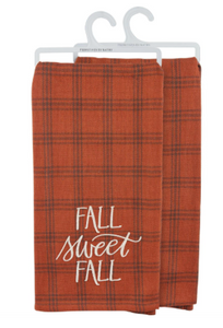 Fall Sweet Plaid Kitchen Towel