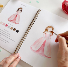 Load image into Gallery viewer, Fairytale Watercolor Workbook

