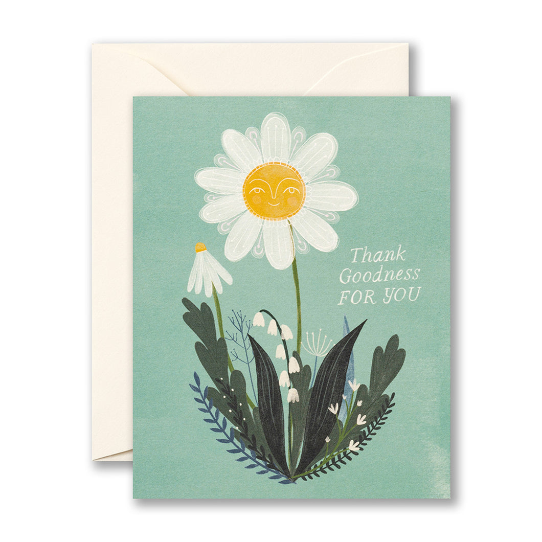 Thank Goodness for you- Thank you Card