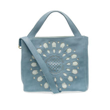 Load image into Gallery viewer, Flora Laser Cut Crossbody Tote
