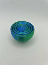 Load image into Gallery viewer, Gyroscope Fidget Spinner - Blue Green
