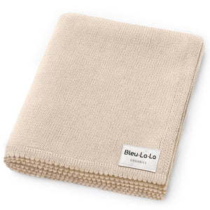 100% Organic Luxe Baby Blanket  : Blush Pink