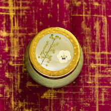 Load image into Gallery viewer, Petite Watercolor Pressed Floral Candle - Tomato Vine
